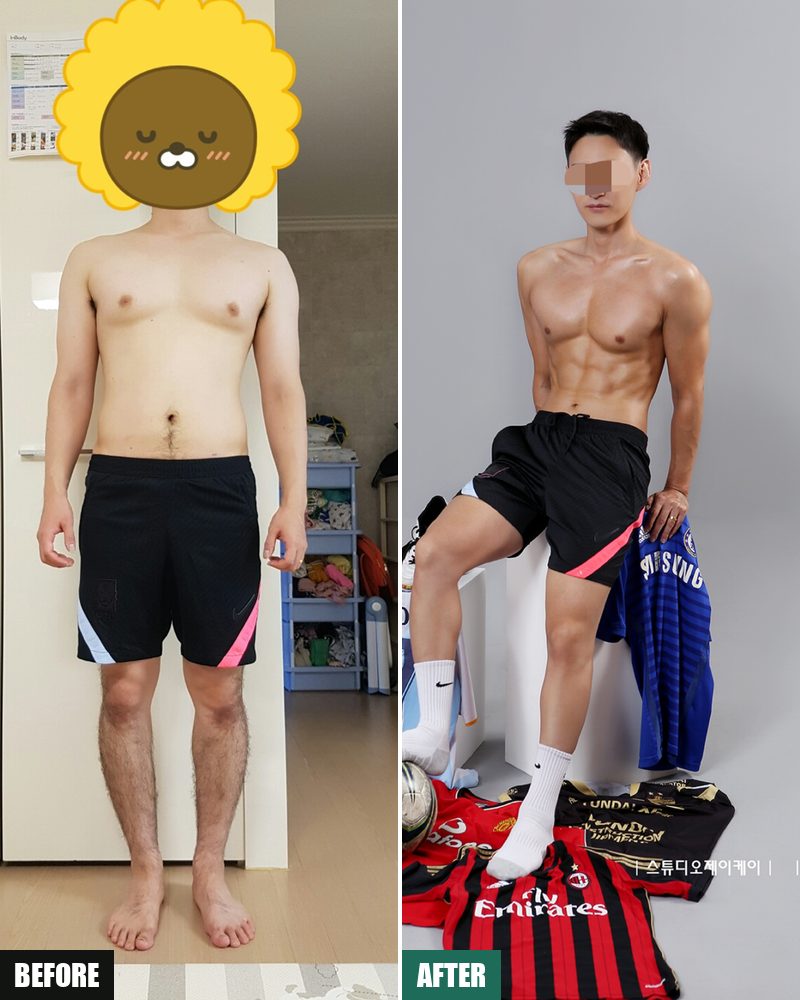 아이 아빠 회원 · 바디프로필 사진