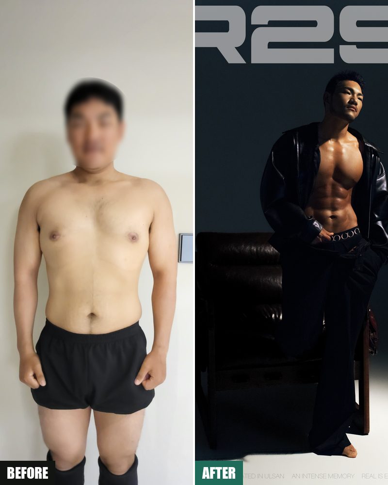 남성 회원 · 1:1 PT + 그룹PT 병행 사진