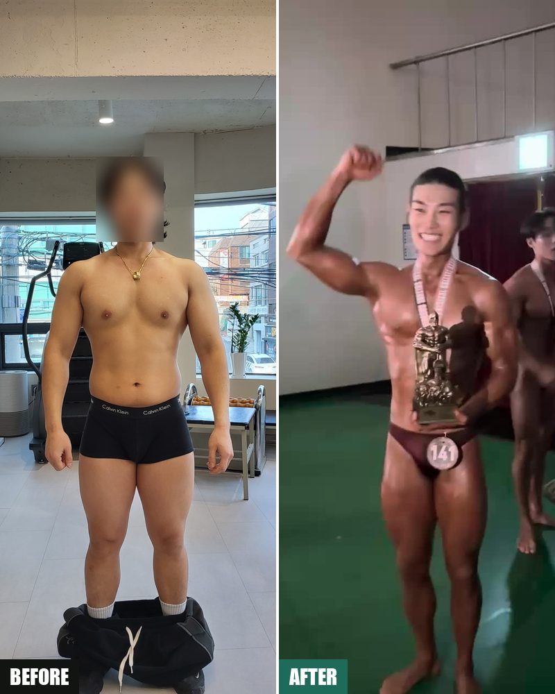 회원 · 보디빌딩 대회 출전 사진